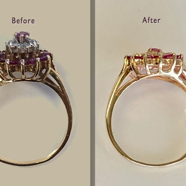 Before + After: ring's ruby and the diamond tiers have a much lower profile
