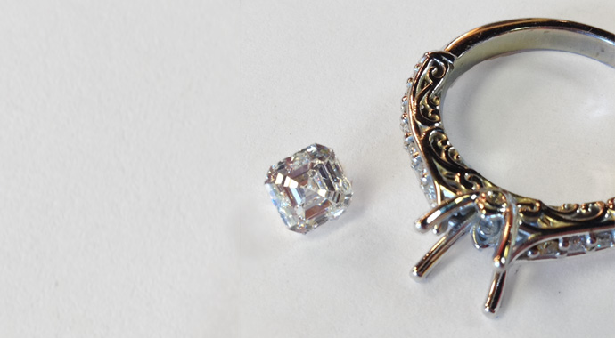 diamond and ring minus diamond will be redesigned into a new ring